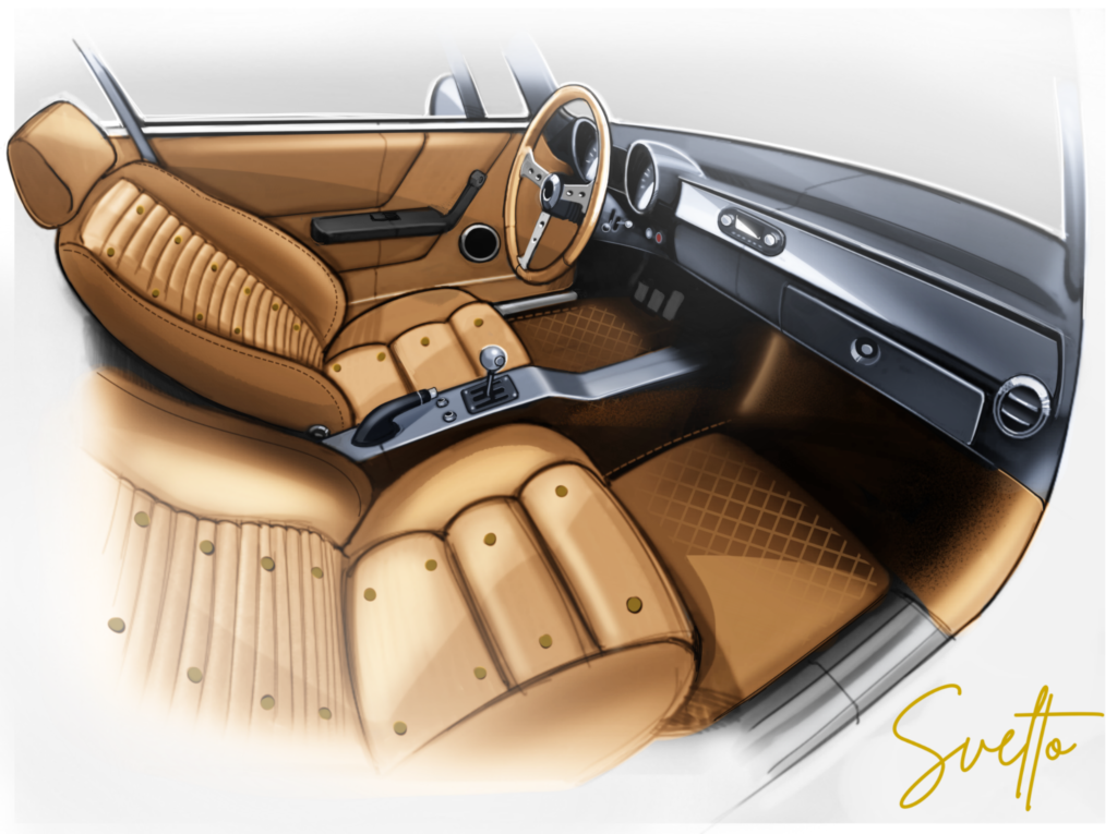 interior alfa romeo gtv 2000