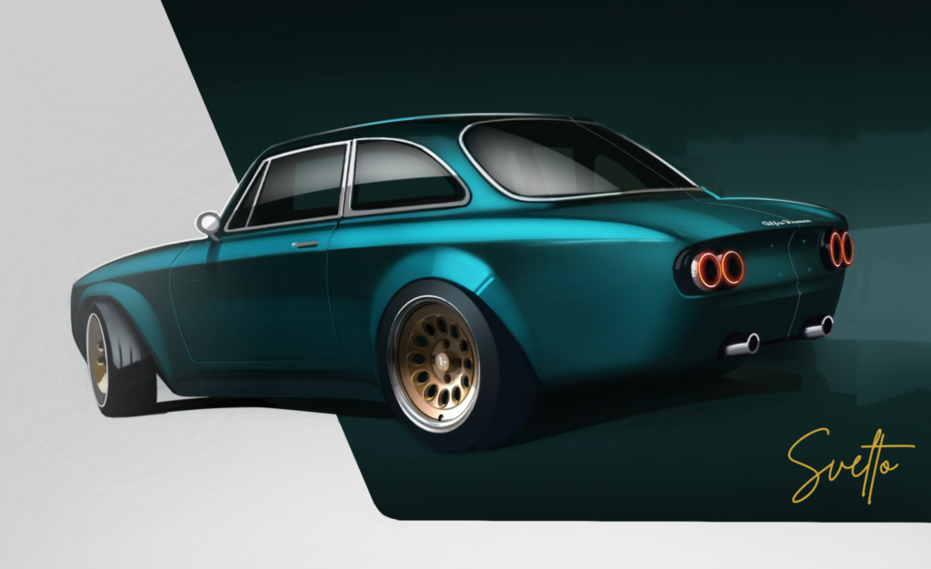 interior alfa romeo gtv 2000 perspective